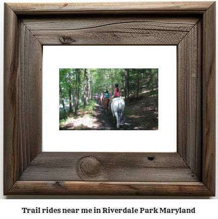 trail rides near me in Riverdale Park, Maryland